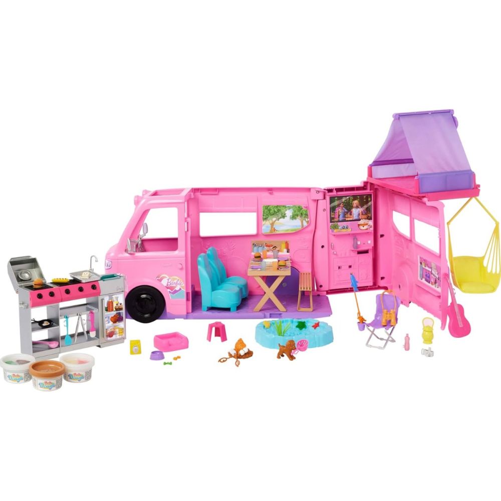 Set de joaca Barbie, Dream Camper, HRJ78
