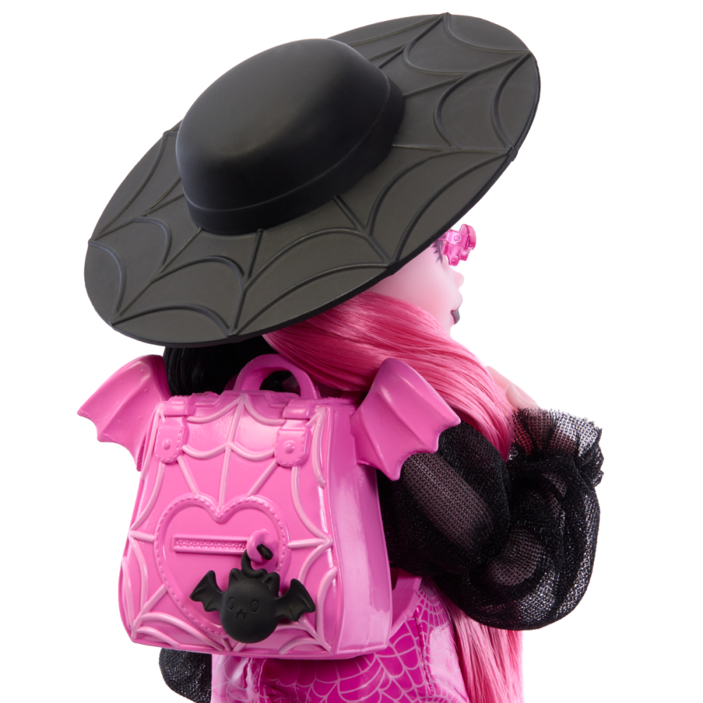 Papusa cu animal de companie, Monster High, Draculaura, HRP64