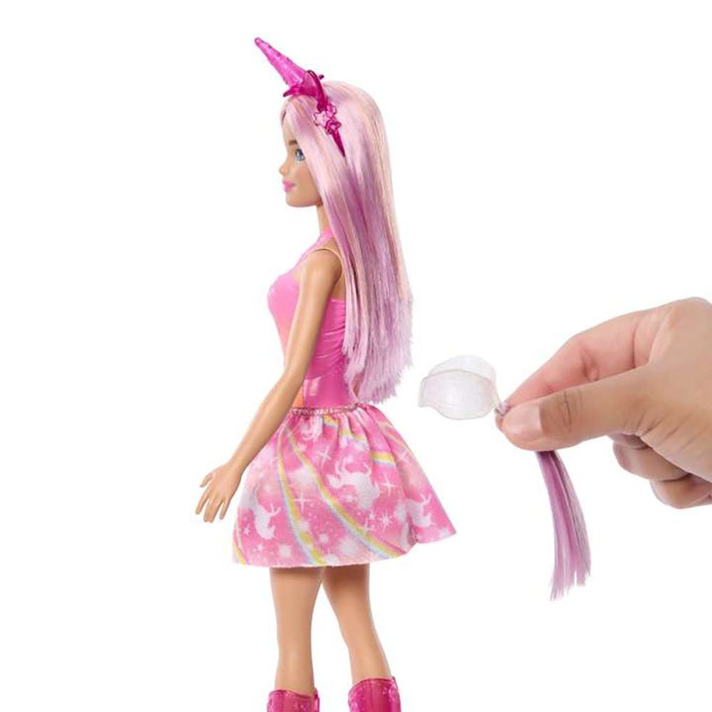 Papusa unicorn, Barbie, HRR13