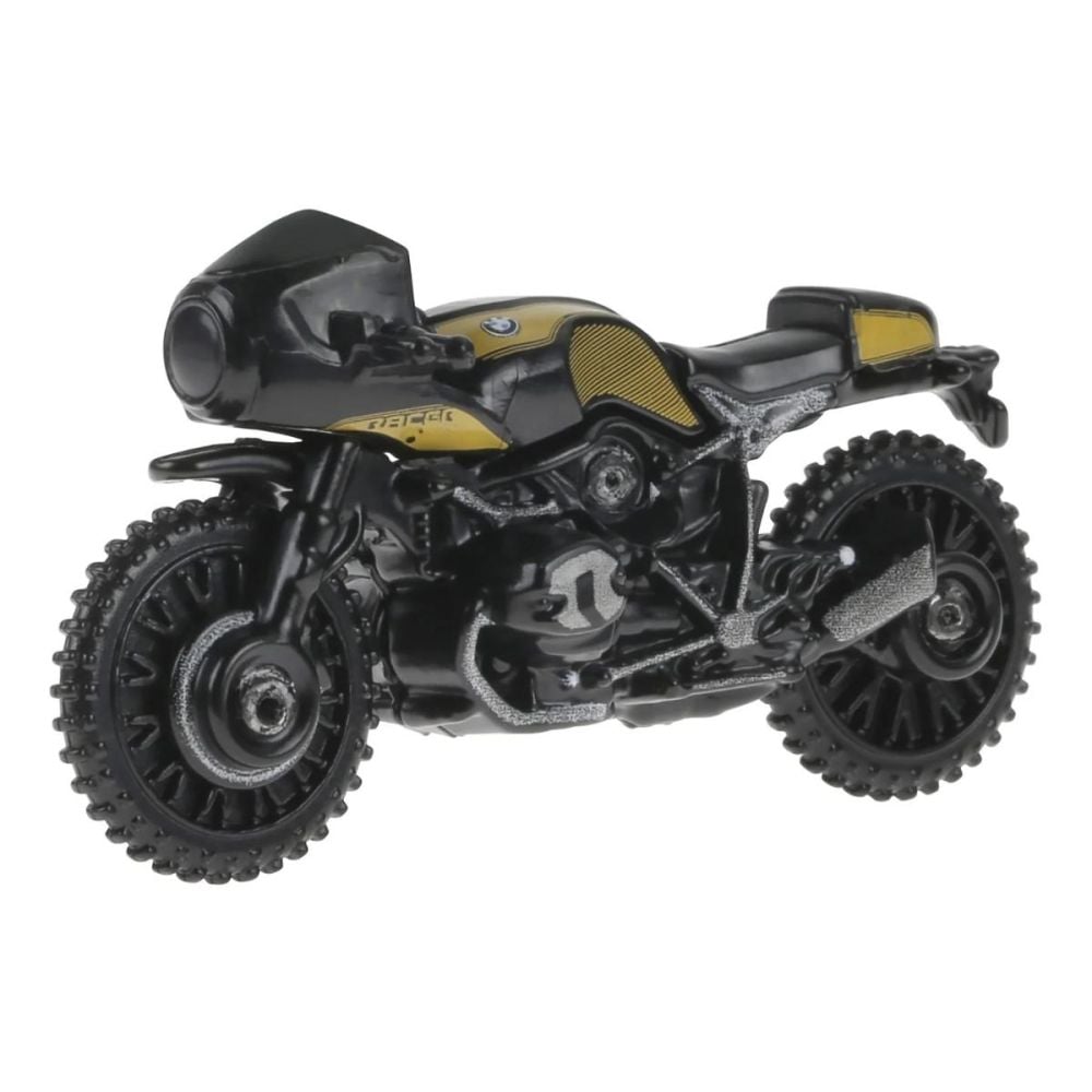 Motocicleta metalica, Hot Wheels, BMW R Ninet Racer, 1:64, HRR92