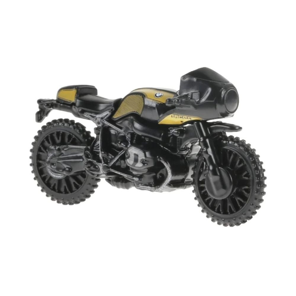 Motocicleta metalica, Hot Wheels, BMW R Ninet Racer, 1:64, HRR92