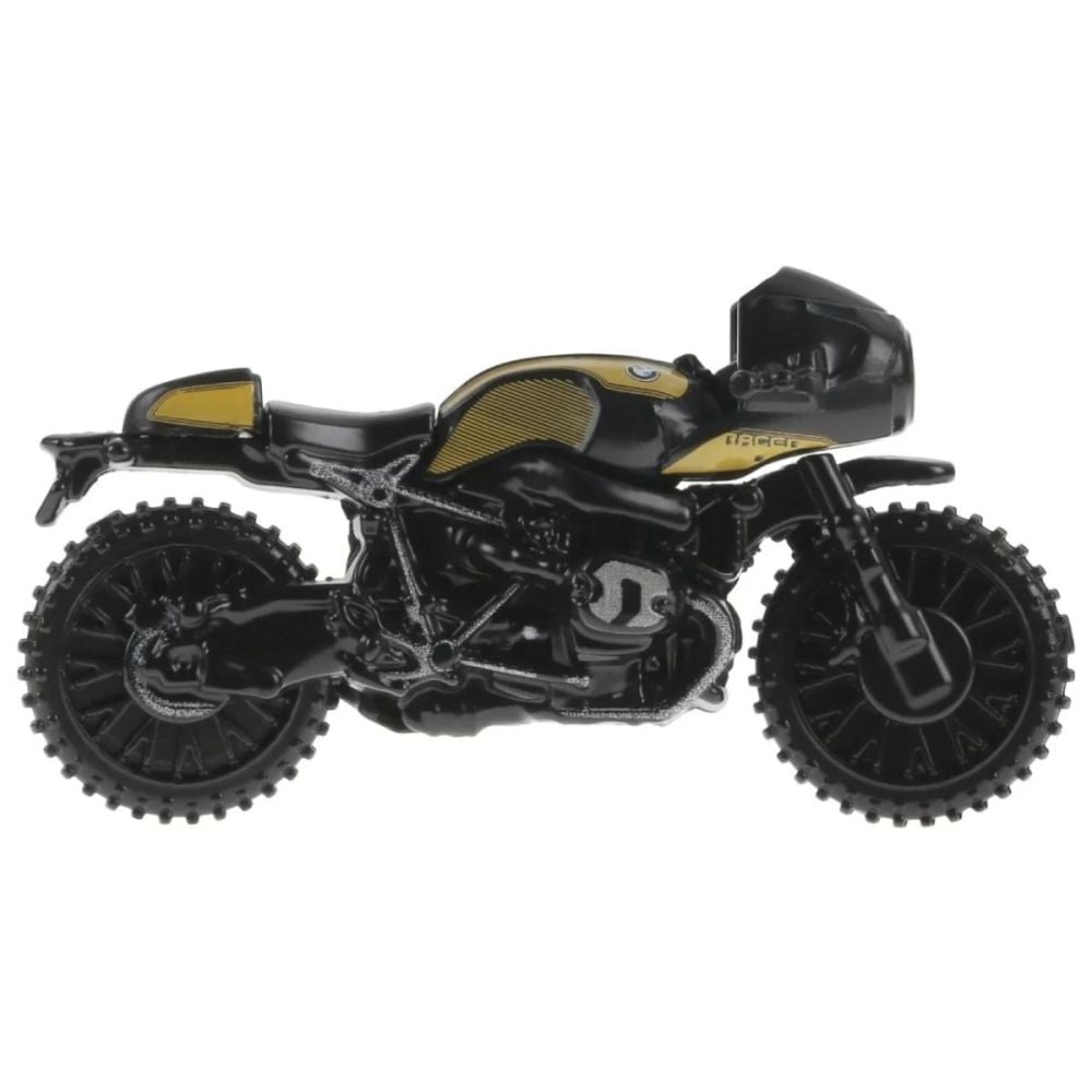 Motocicleta metalica, Hot Wheels, BMW R Ninet Racer, 1:64, HRR92
