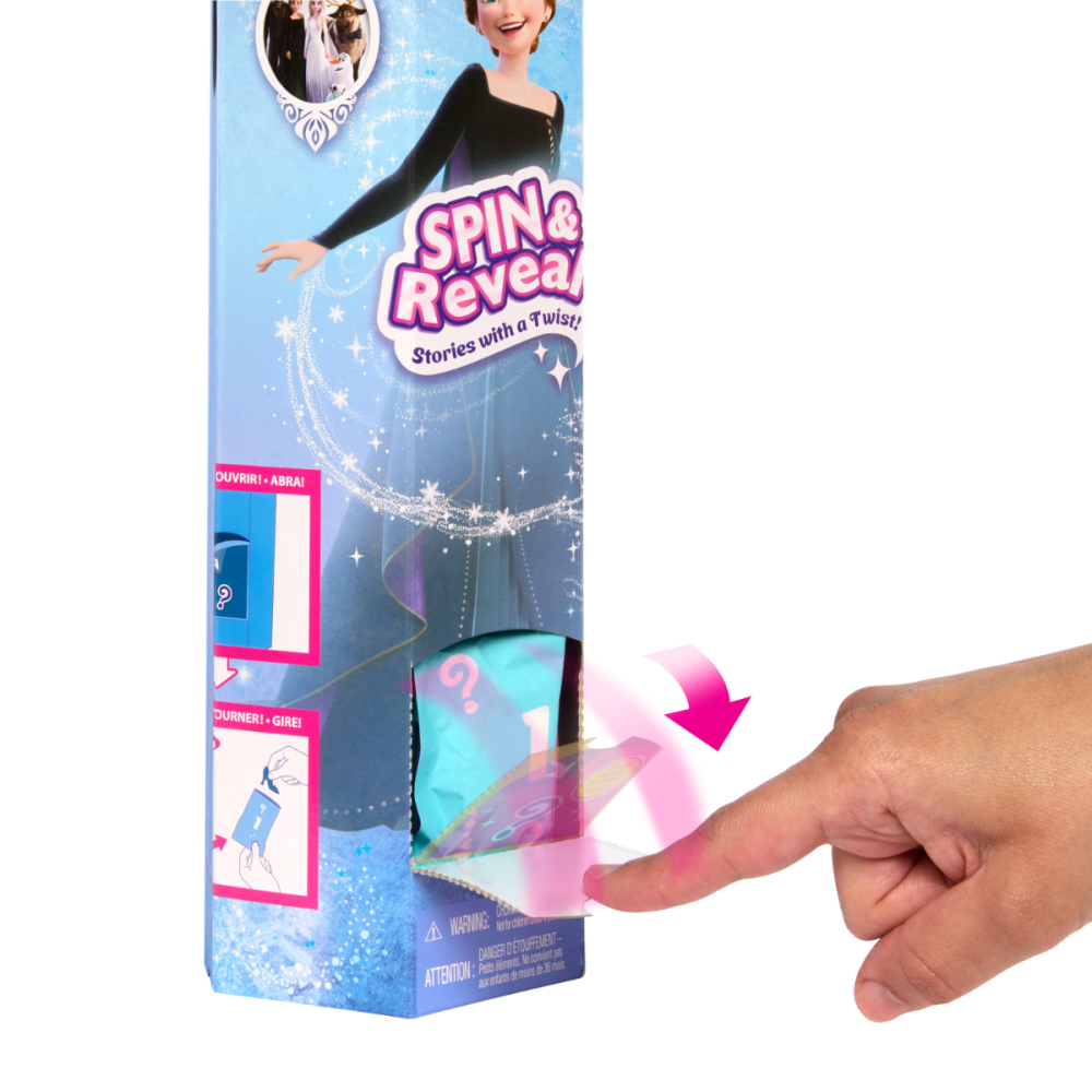 Papusa Disney Frozen, Spin And Reveal, Anna, HXD27