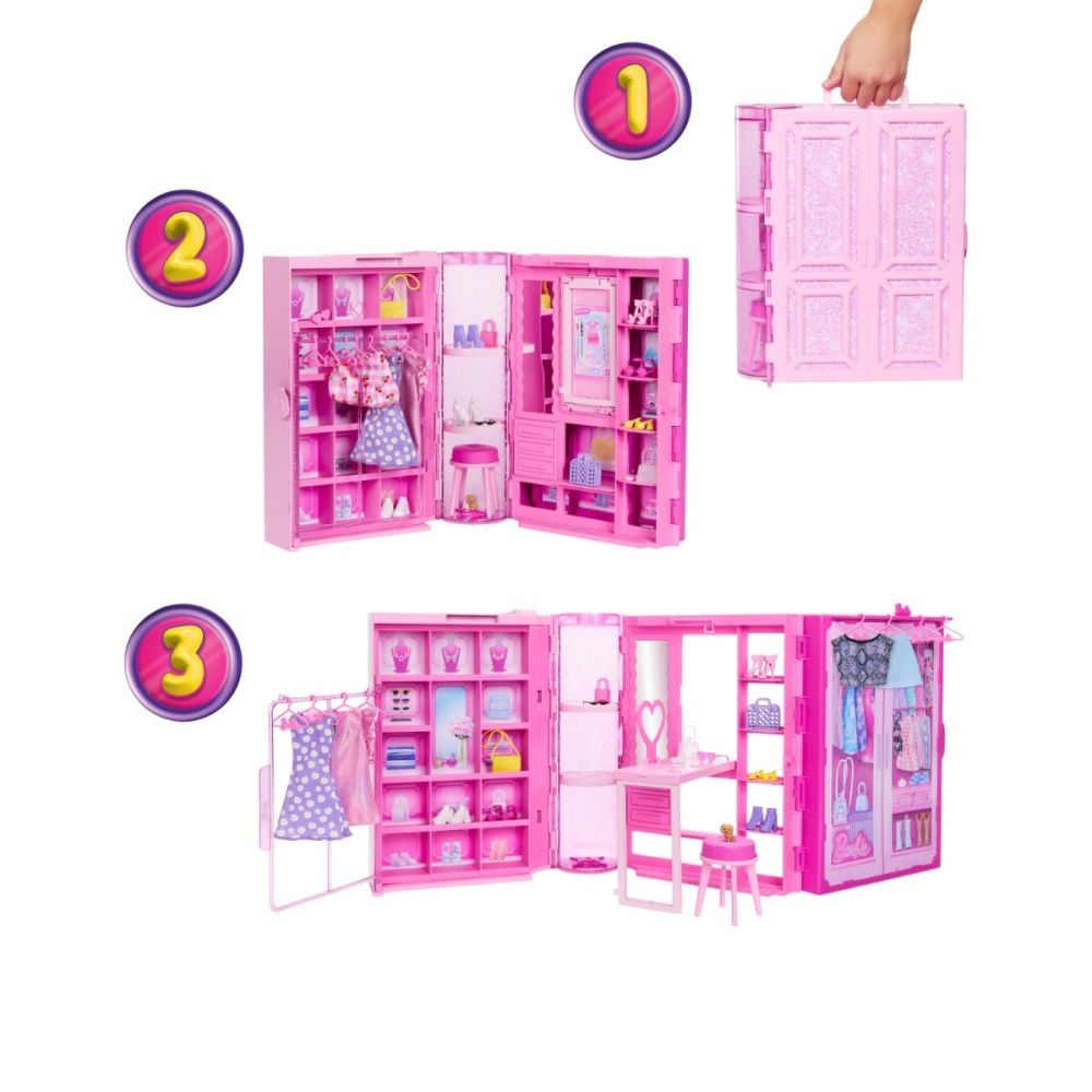 Set de joaca, Barbie, Dream Closet, HXD59