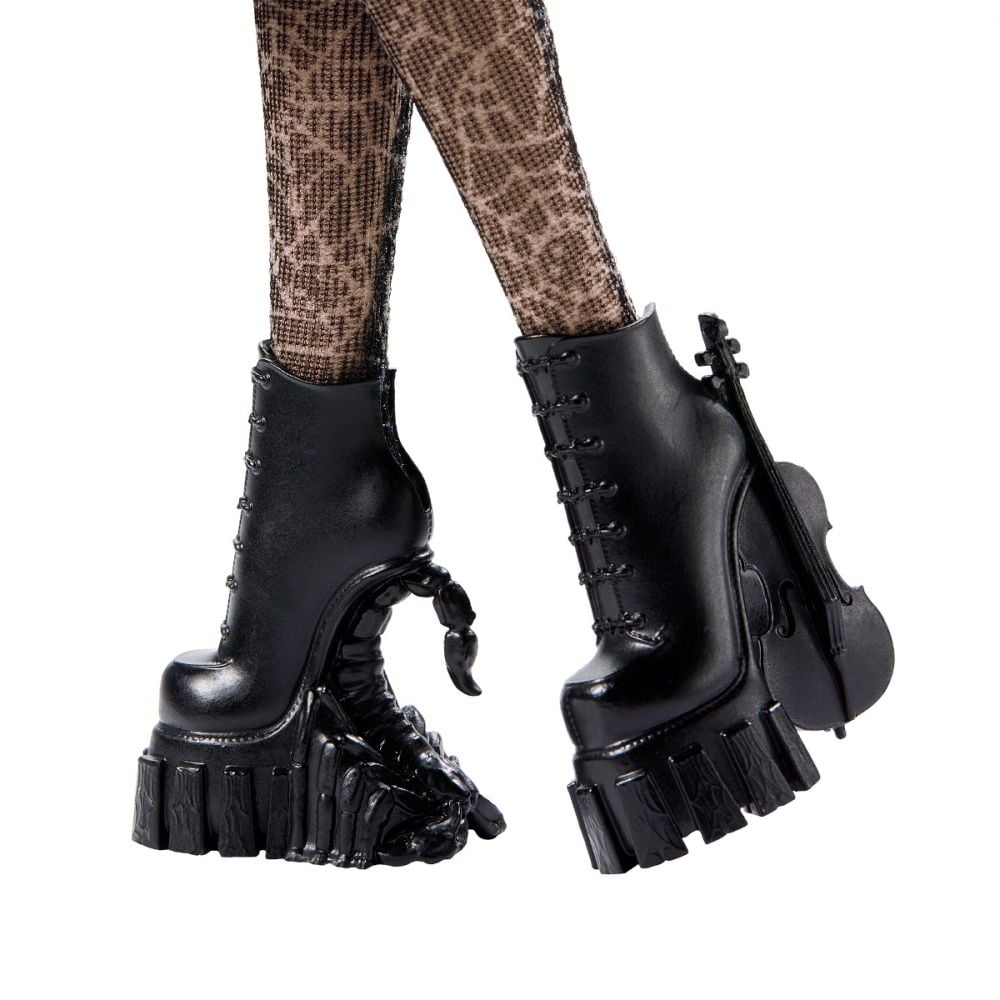 Papusa Monster High, Wednesday Addams, HXJ04