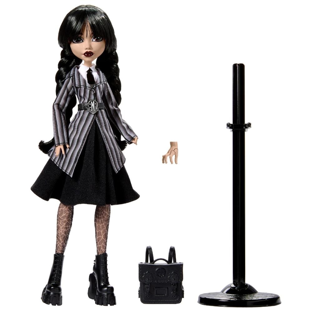 Papusa Monster High, Wednesday Addams, HXJ04 | Noriel