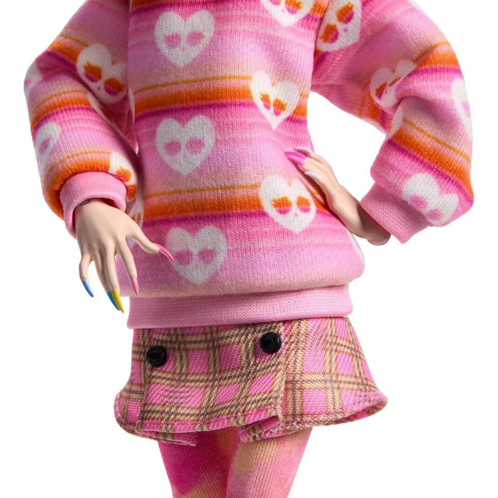 Papusa Monster High X, Wednesday Enid Sinclair, HXJ05