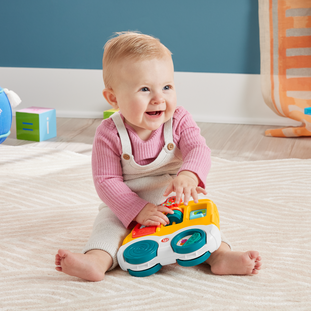 Jucarie cu activitati, Fisher Price, Animal Friends Discovery, Masinuta, HXK33