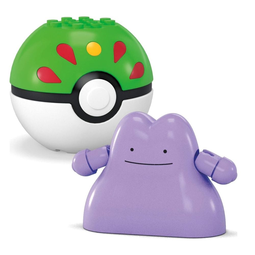 Set de constructie, Mega Pokemon, Pikachu si Ditto, JCT43