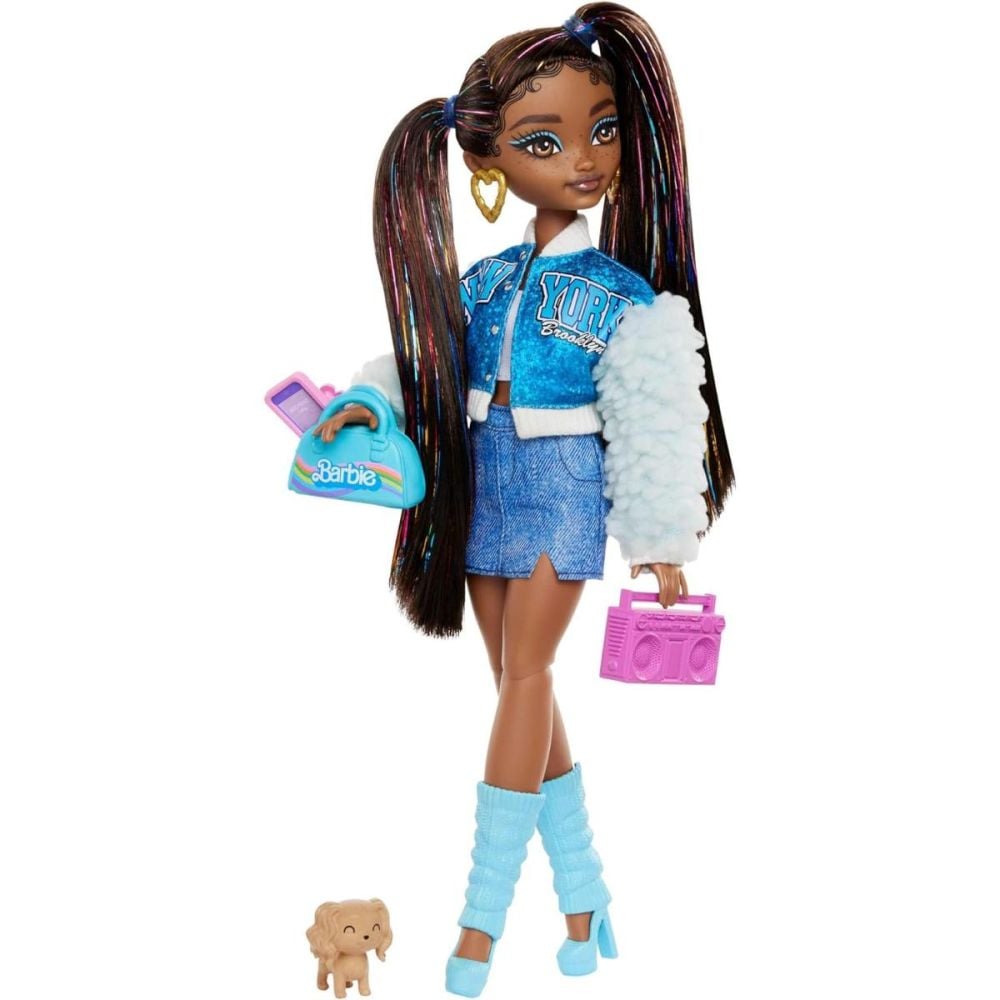 Papusa cu accesorii, Barbie, Dream Besties, Brooklyn, HYC22