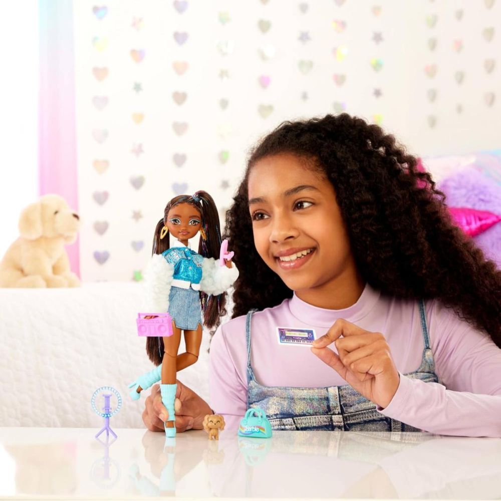 Papusa cu accesorii, Barbie, Dream Besties, Brooklyn, HYC22