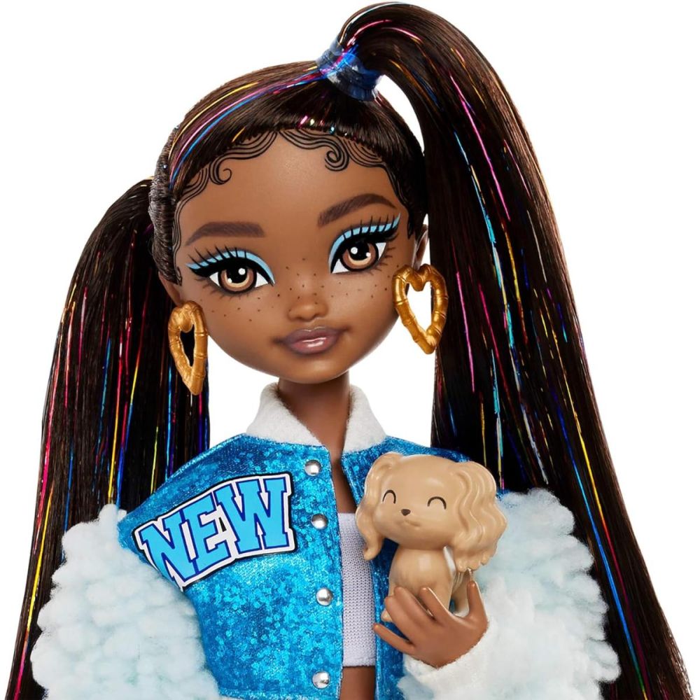Papusa cu accesorii, Barbie, Dream Besties, Brooklyn, HYC22