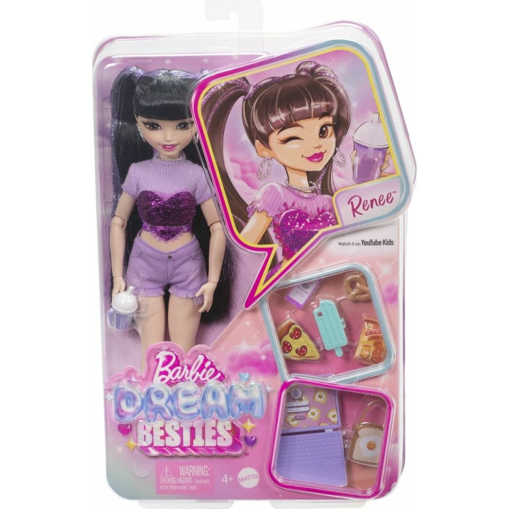 Papusa cu accesorii, Barbie, Dream Besties, Renee, HYC24 | Noriel