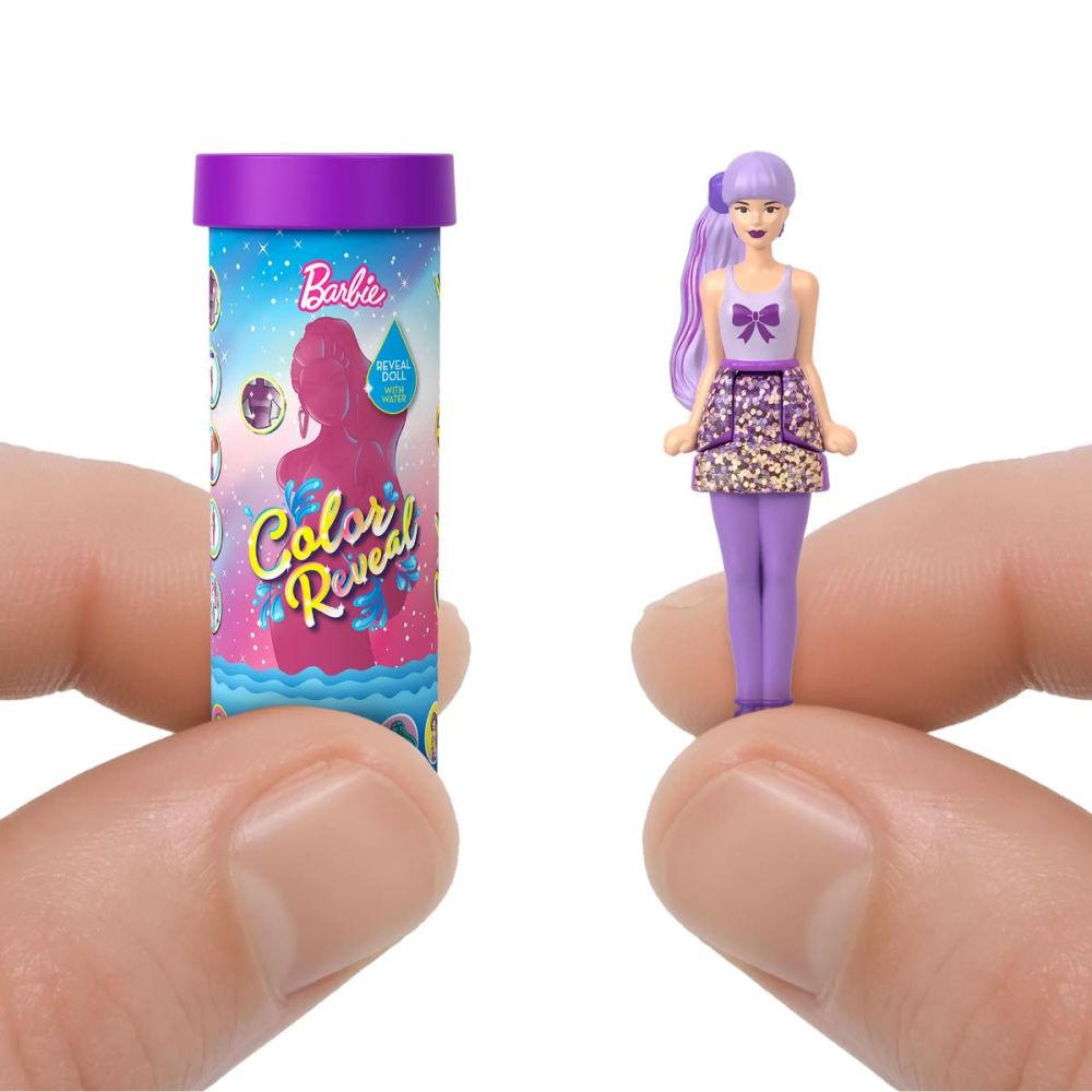 Papusa surpriza Barbie, Color Reveal, Mini Barbieland, HYF28