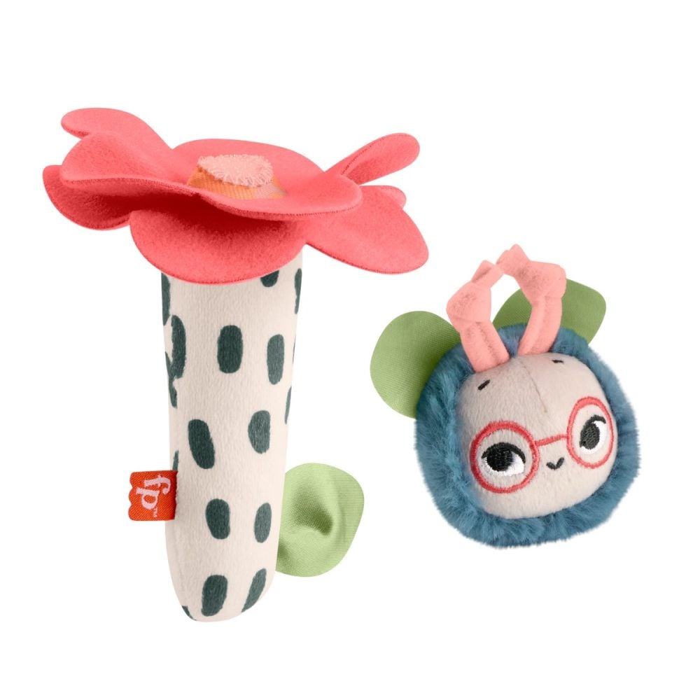 Jucarie zornaitoare Fisher Price, Albinuta cu floare, HYR56