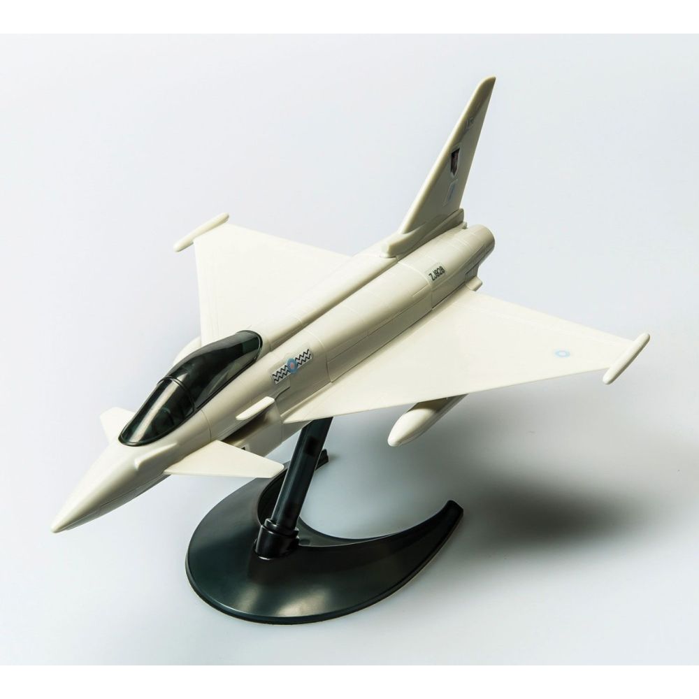 Set de constructie, Airfix, Quickbuild Eurofighter Typhoon, 27 piese