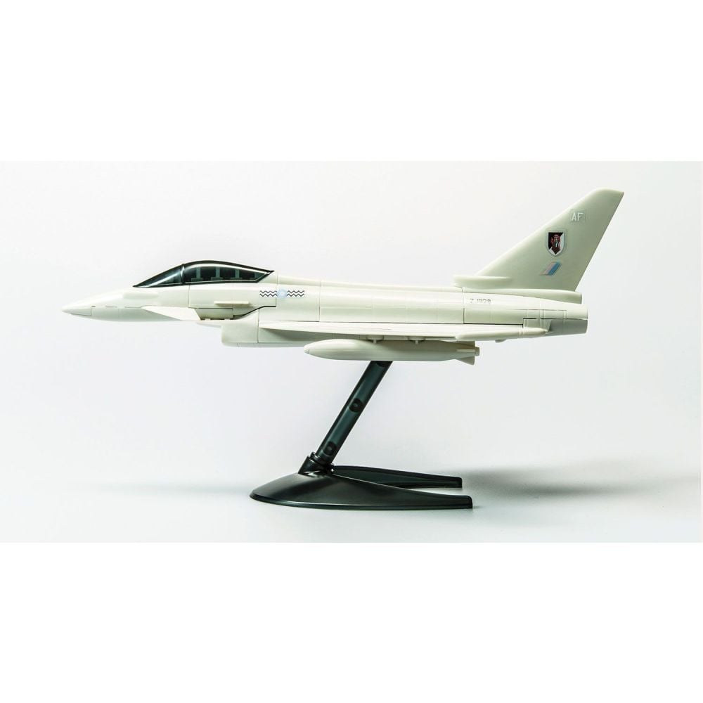 Set de constructie, Airfix, Quickbuild Eurofighter Typhoon, 27 piese