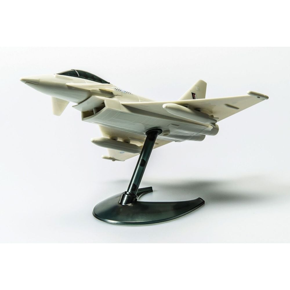Set de constructie, Airfix, Quickbuild Eurofighter Typhoon, 27 piese