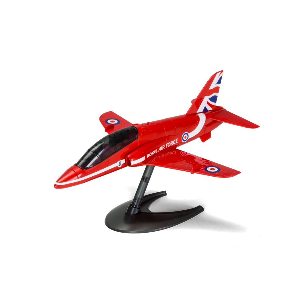 Set de constructie, Airfix Quickbuild, Red Arrows Hawk, 31 piese