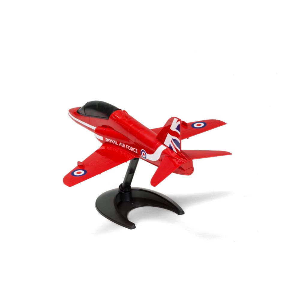 Set de constructie, Airfix Quickbuild, Red Arrows Hawk, 31 piese