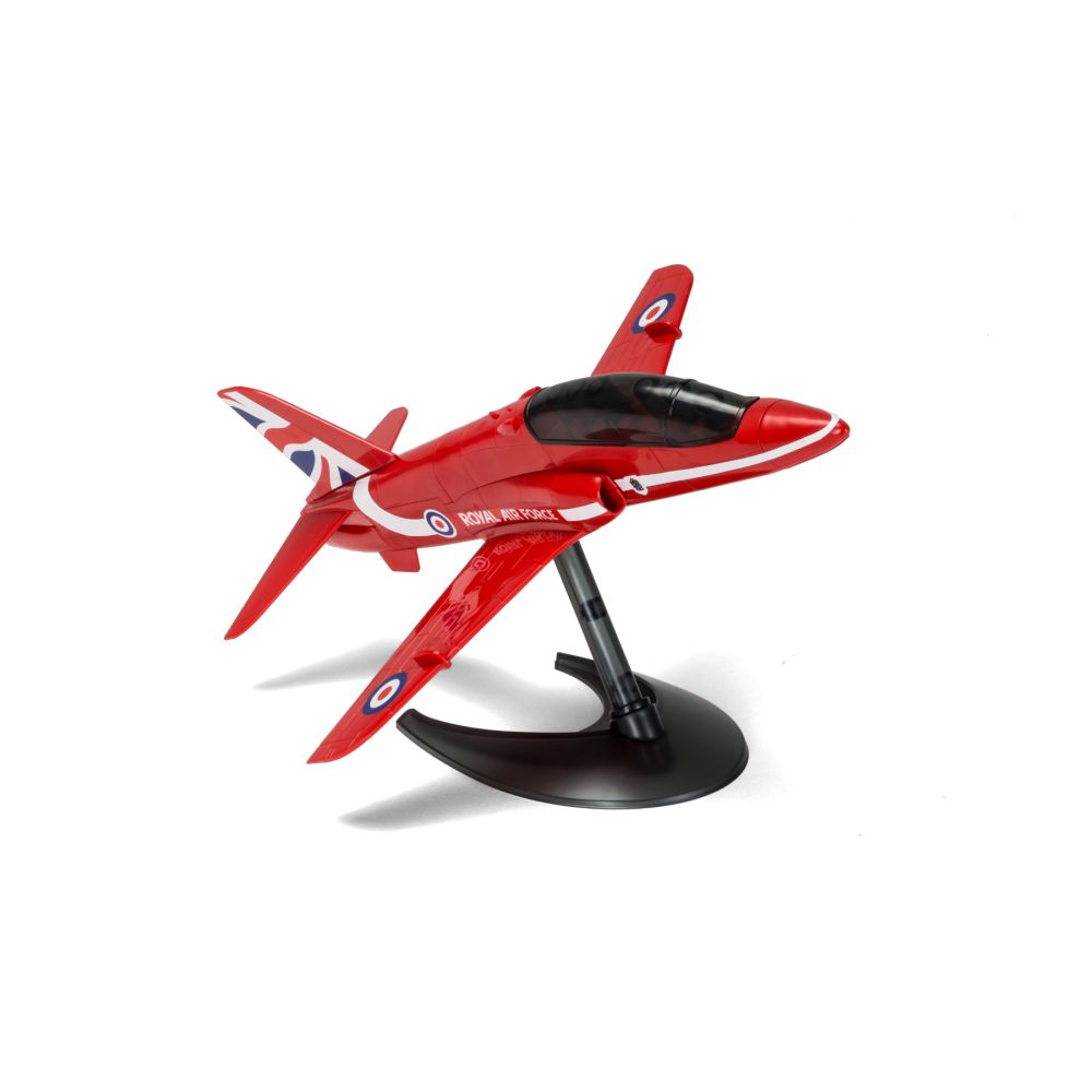 Set de constructie, Airfix Quickbuild, Red Arrows Hawk, 31 piese