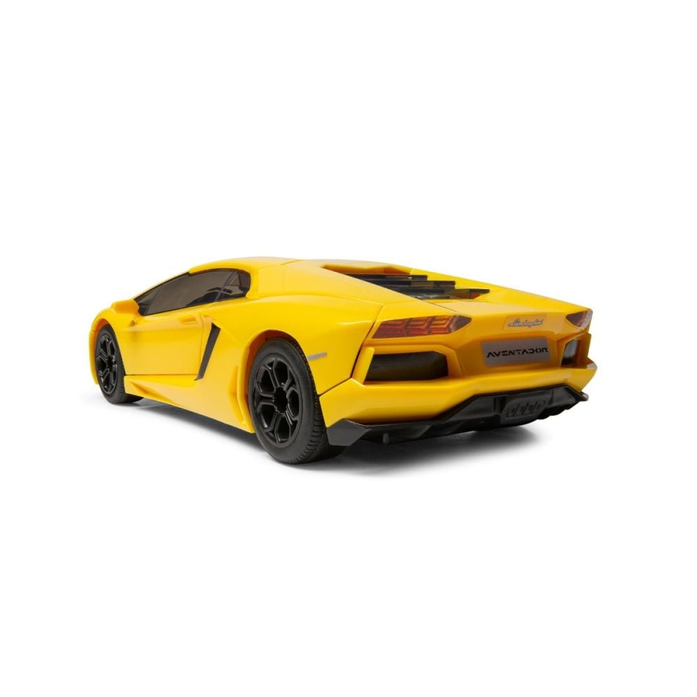 Set de constructie, Airfix Quickbuild, Lamborghini Aventador, Yellow, 33 piese