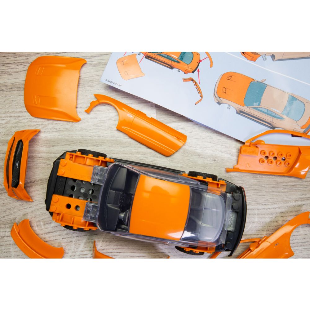 Set de constructie, Airfix Quickbuild, Ford Mustang Gt, 46 piese