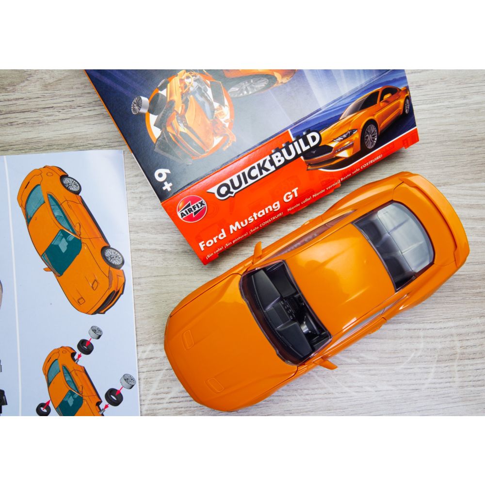 Set de constructie, Airfix Quickbuild, Ford Mustang Gt, 46 piese