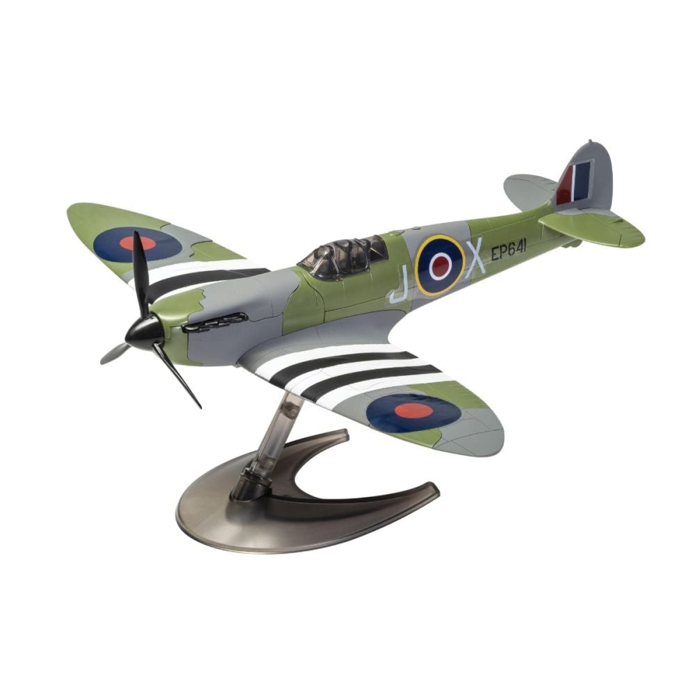 Set de constructie, Airfix Quickbuild, Avion D-Day Spitfire, 34 piese