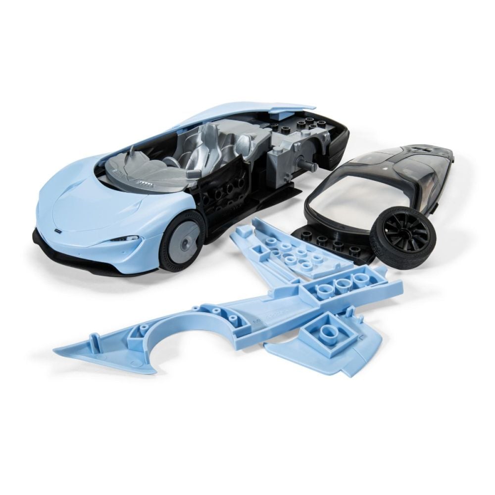 Set de constructie, Airfix Quickbuild, Mclaren Speedtail, 37 piese