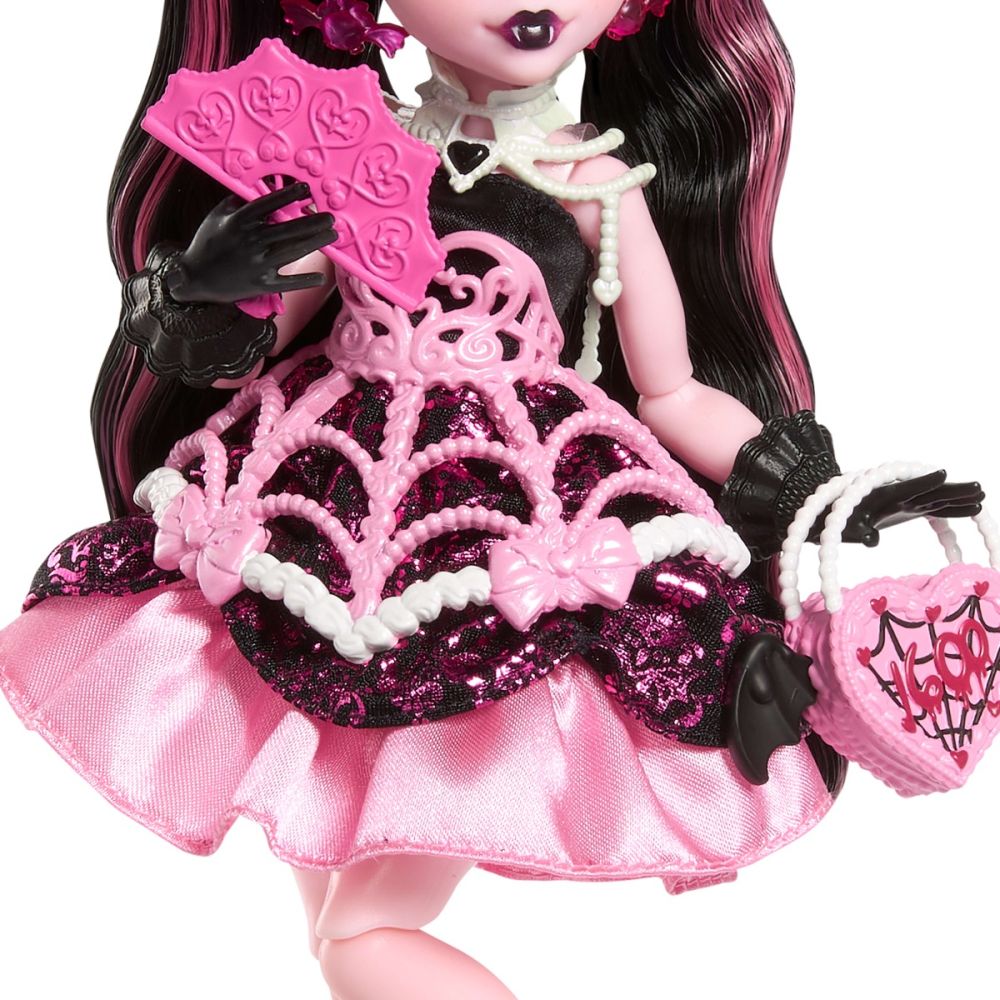 Papusa Monster High, Scary Sweet Birthday, Draculaura, JBG74