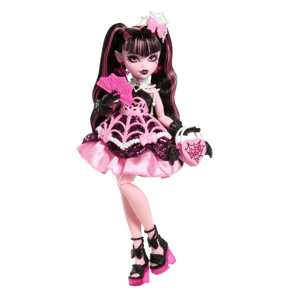 Papusa Monster High, Scary Sweet Birthday, Draculaura, JBG74