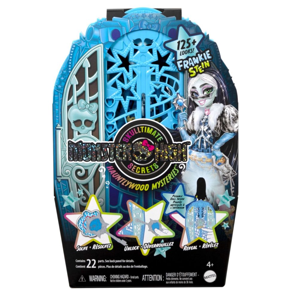 Papusa Monster High, Skulltimate Secrets, Frankie Stein, JBG81