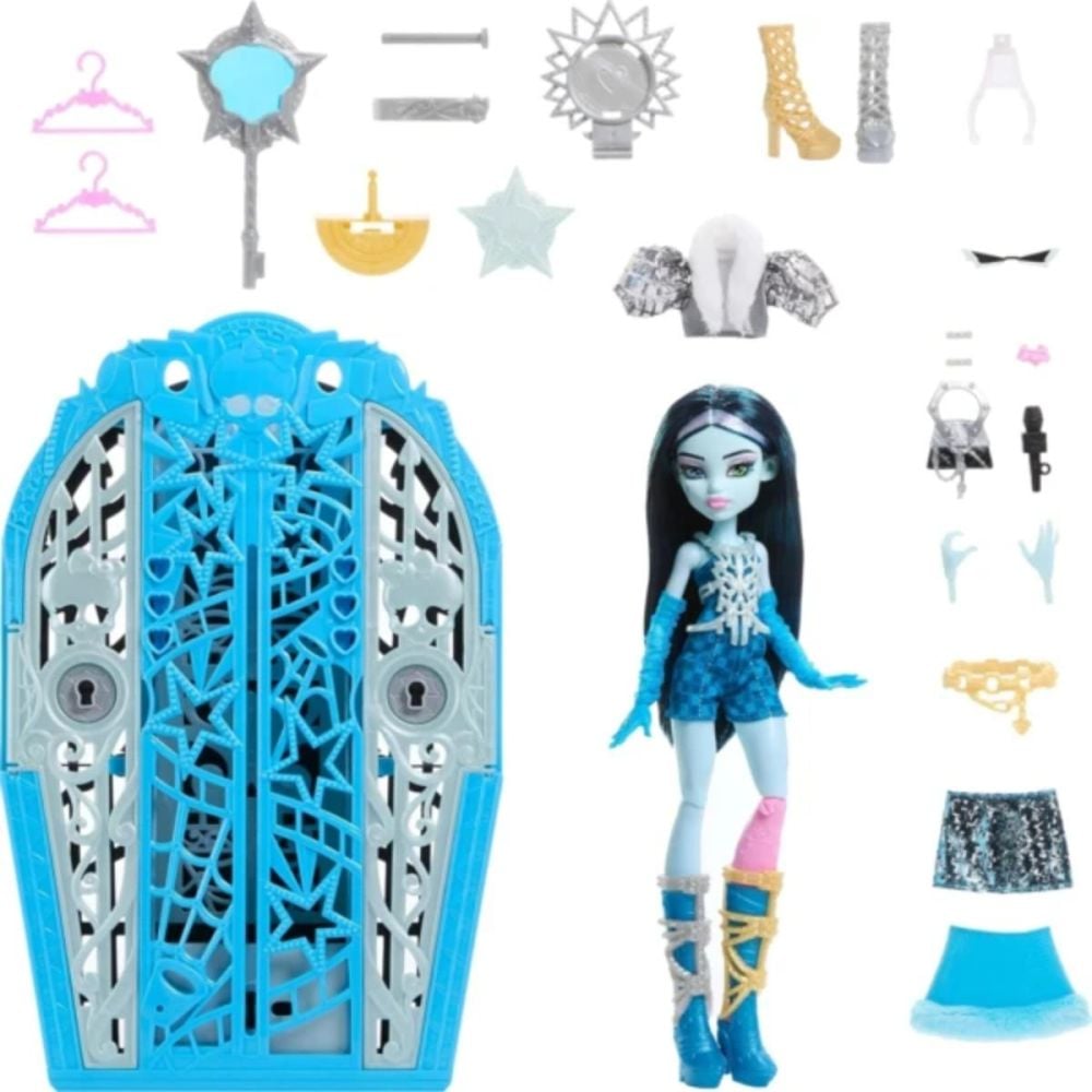 Papusa Monster High, Skulltimate Secrets, Frankie Stein, JBG81