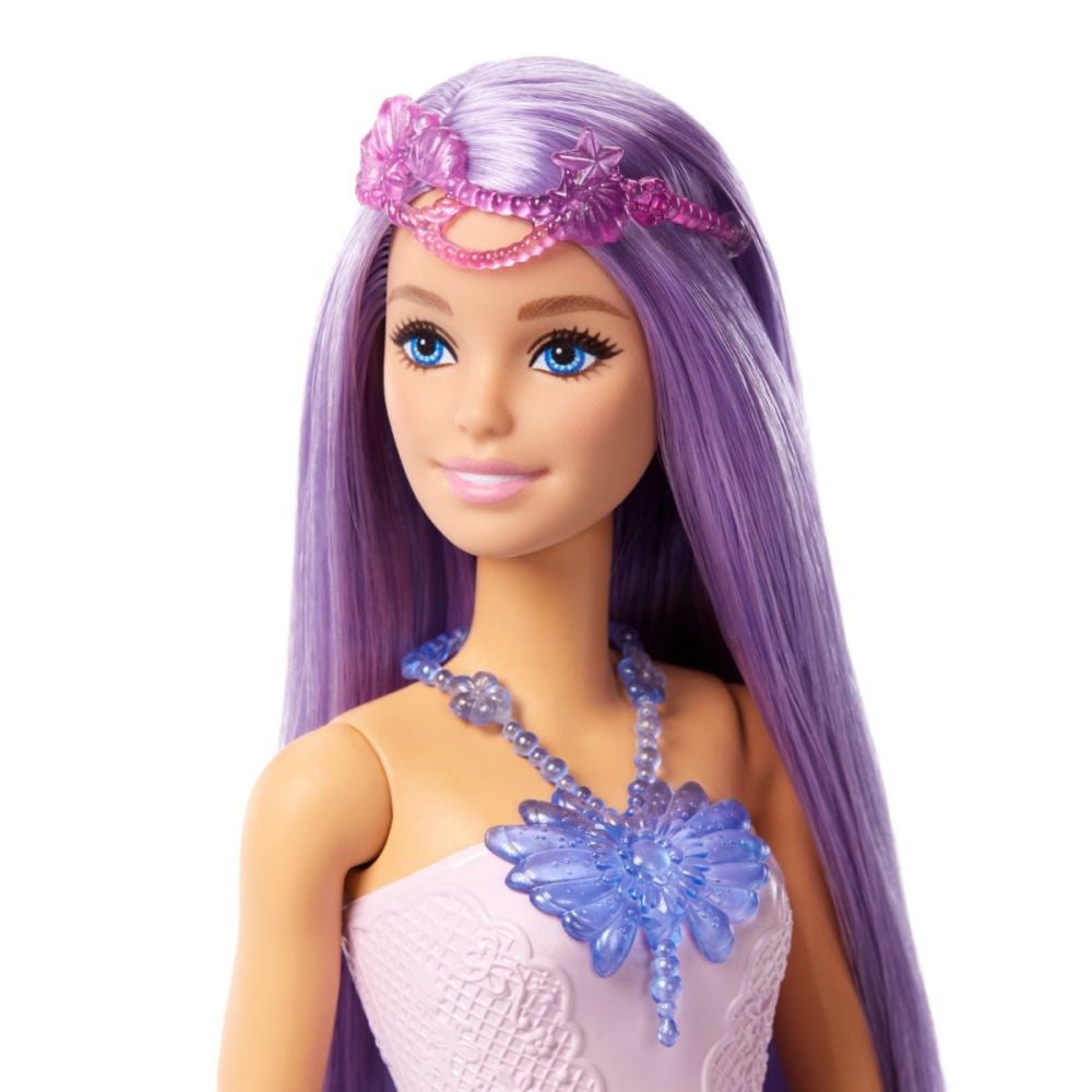 Papusa cu accesorii de zana si sirena, Barbie Fantasy, JCP74