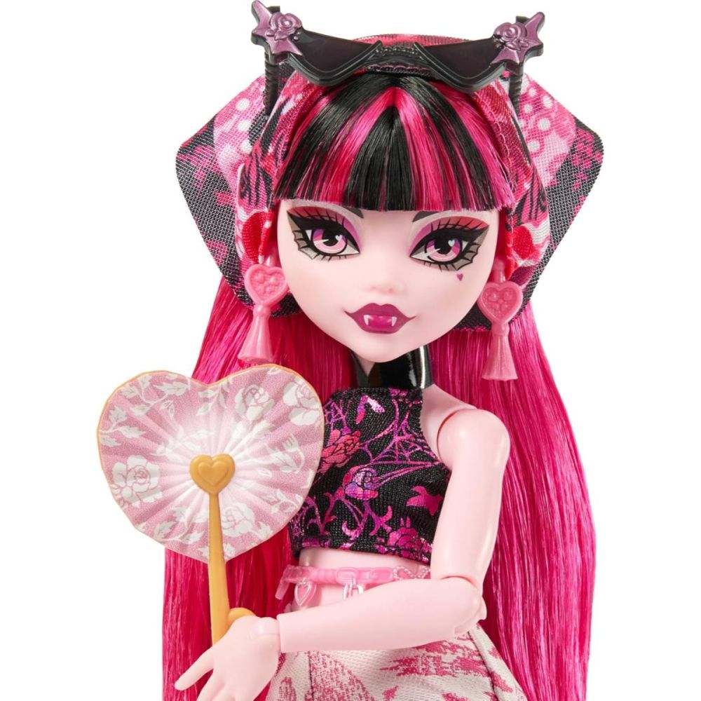 Papusa Monster High, Skulltimate Secrets, Draculaura, JDR50