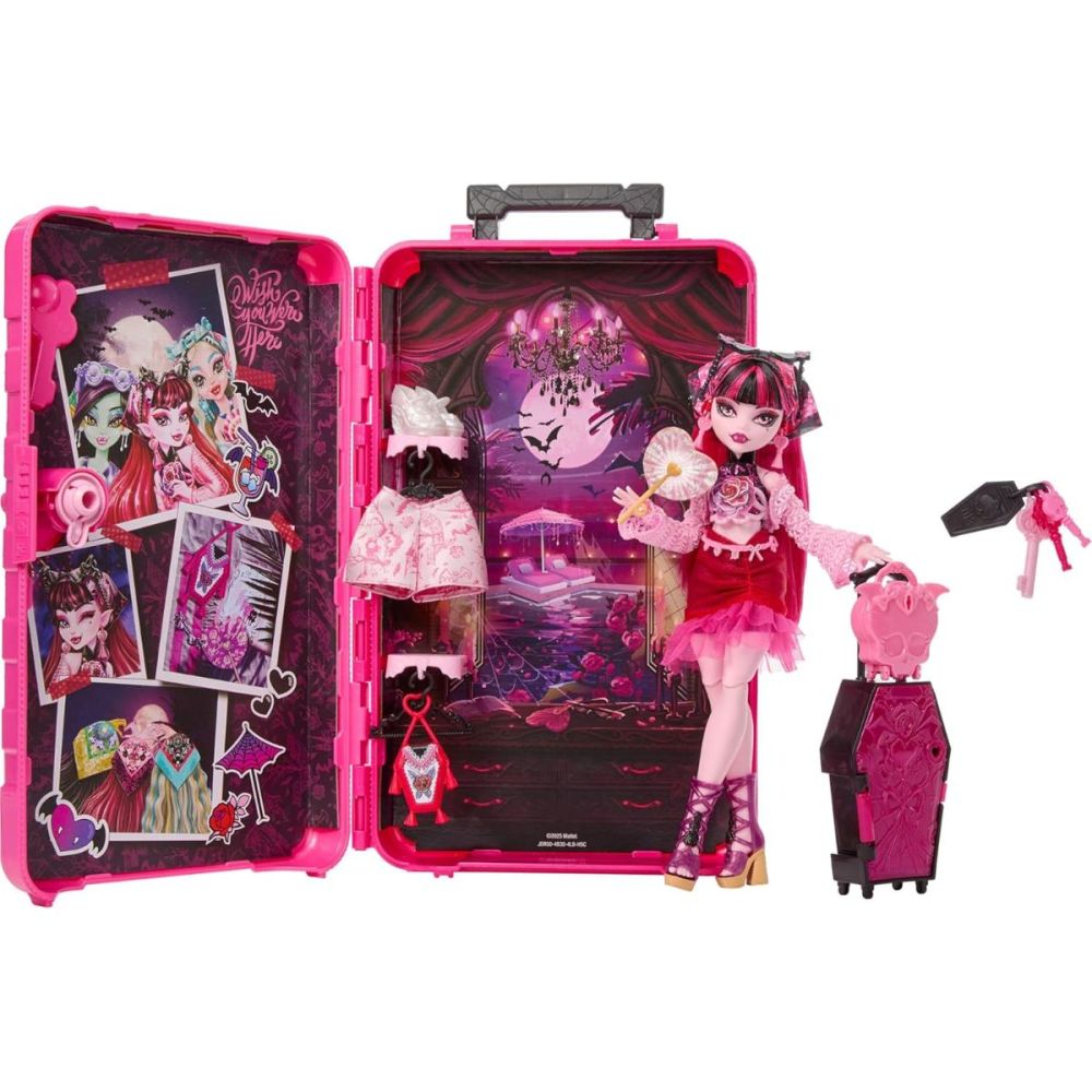 Papusa Monster High, Skulltimate Secrets, Draculaura, JDR50