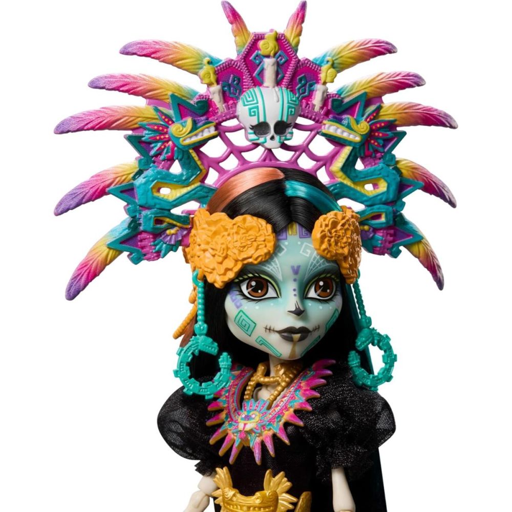 Papusa Monster High, Skelita Calaveras, Dia De Muertos, JDR63