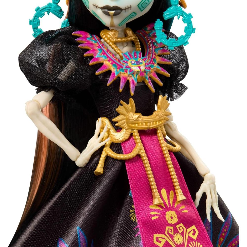 Papusa Monster High, Skelita Calaveras, Dia De Muertos, JDR63