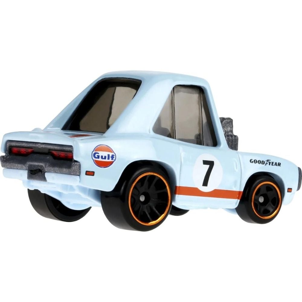 Masinuta metalica, Hot Wheels, Gulf Tooned, 70 Dodge Charger, 1:64, JCB63