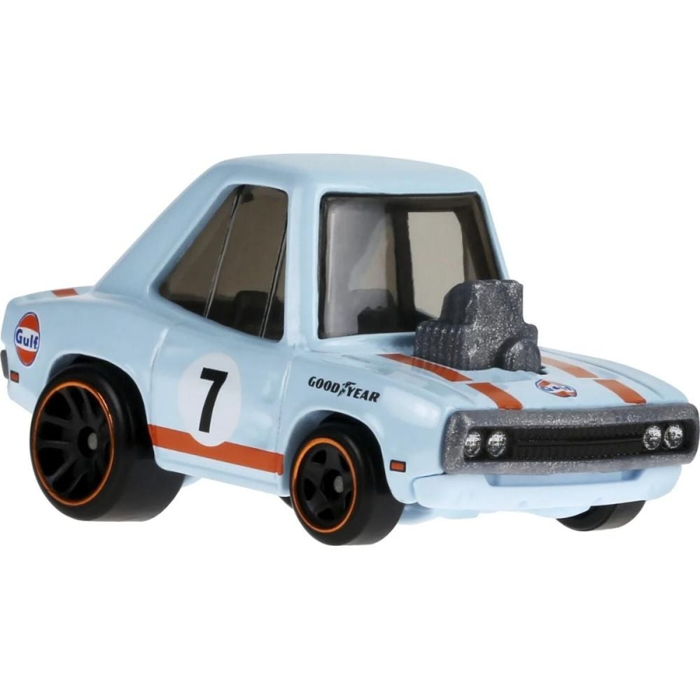 Masinuta metalica, Hot Wheels, Gulf Tooned, 70 Dodge Charger, 1:64, JCB63