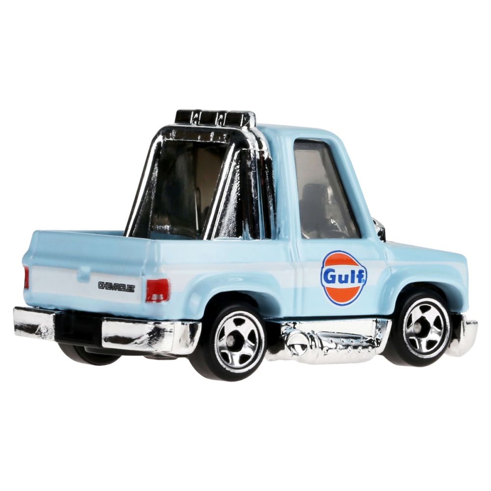 Masinuta metalica, Hot Wheels, Gulf Tooned, Toon'D '83 Chevrolet Silverado, 1:64, JCB64
