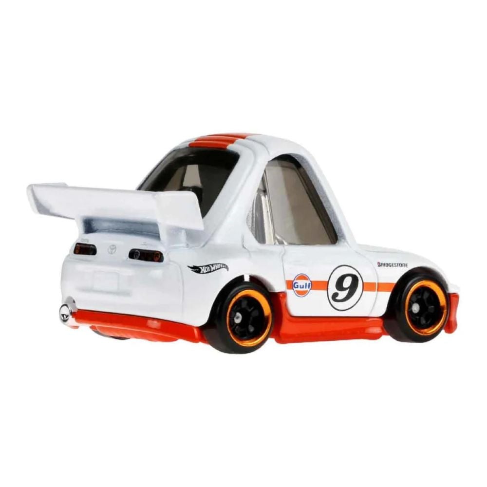 Masinuta metalica, Hot Wheels, Gulf Tooned, 94 Toyota Supra, 1:64