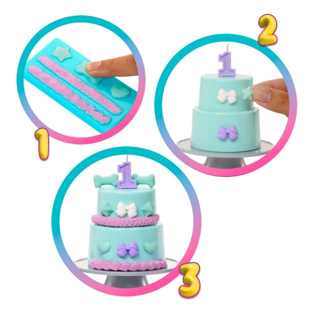 Papusa cu accesorii surpriza Barbie, Party Unboxed, JFG72