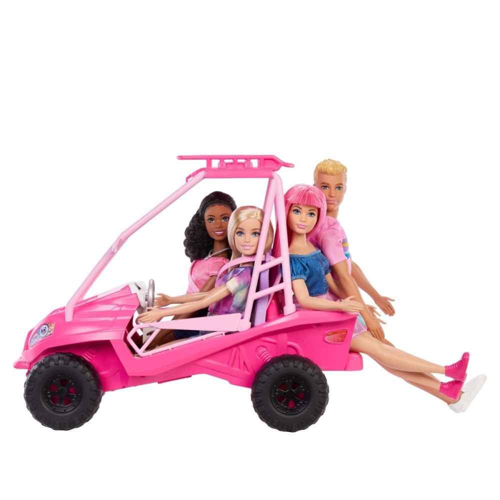 Vehicul de plaja Barbie Mysteries, Beach Detectives, Ultimate Beach Buggy, JFV68