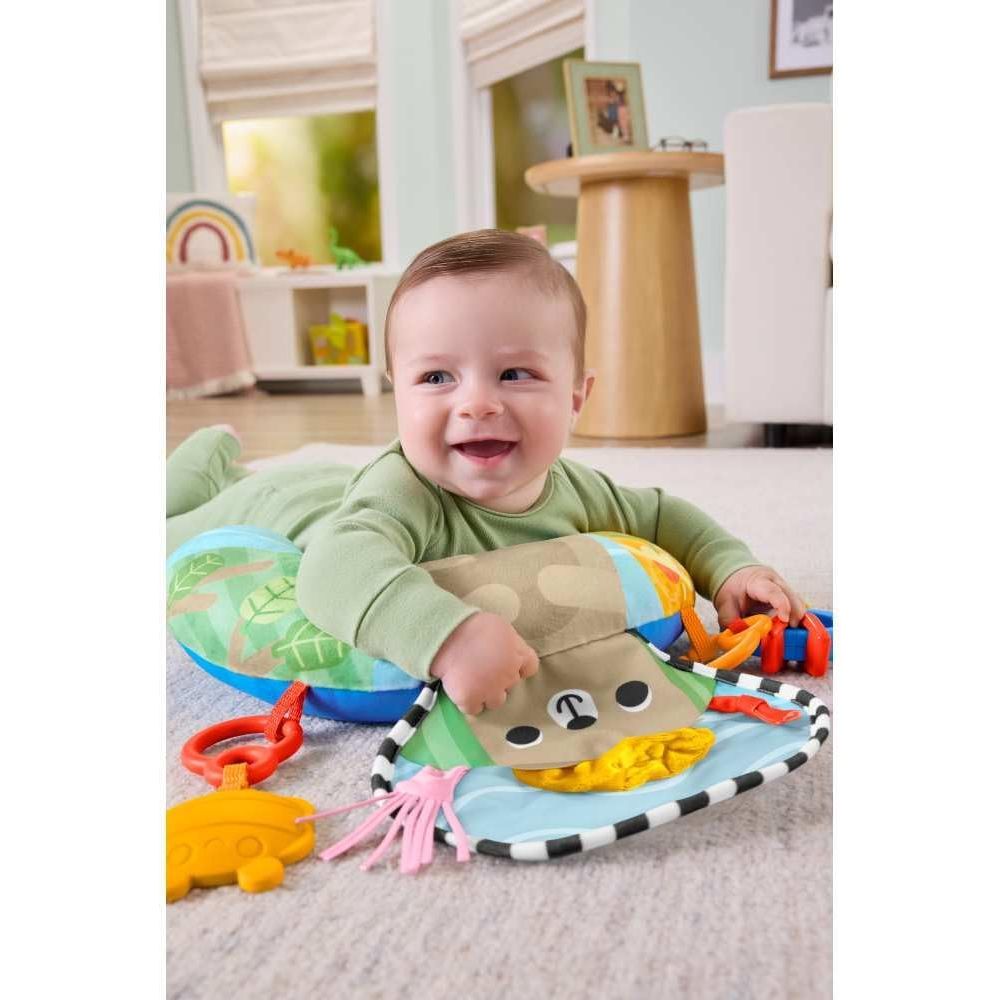Perna cu jucarii senzoriale, Fisher Price, Tummy Wedge, JHB44