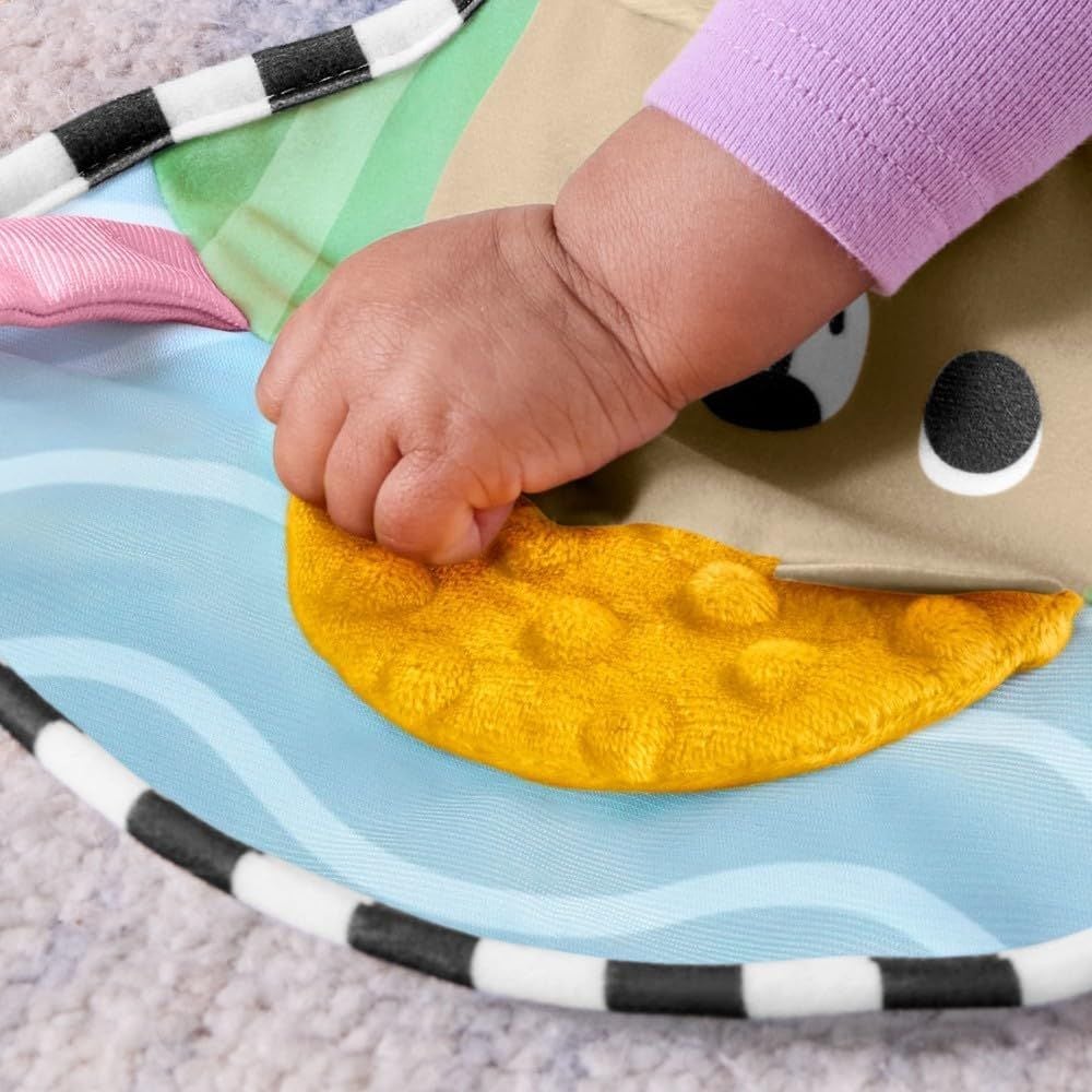 Perna cu jucarii senzoriale, Fisher Price, Tummy Wedge, JHB44