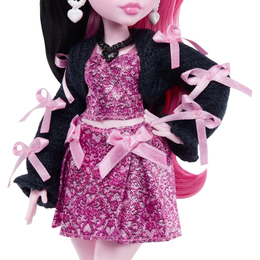 Papusa cu animal de companie, Monster High, Draculaura Refresh, JHK29