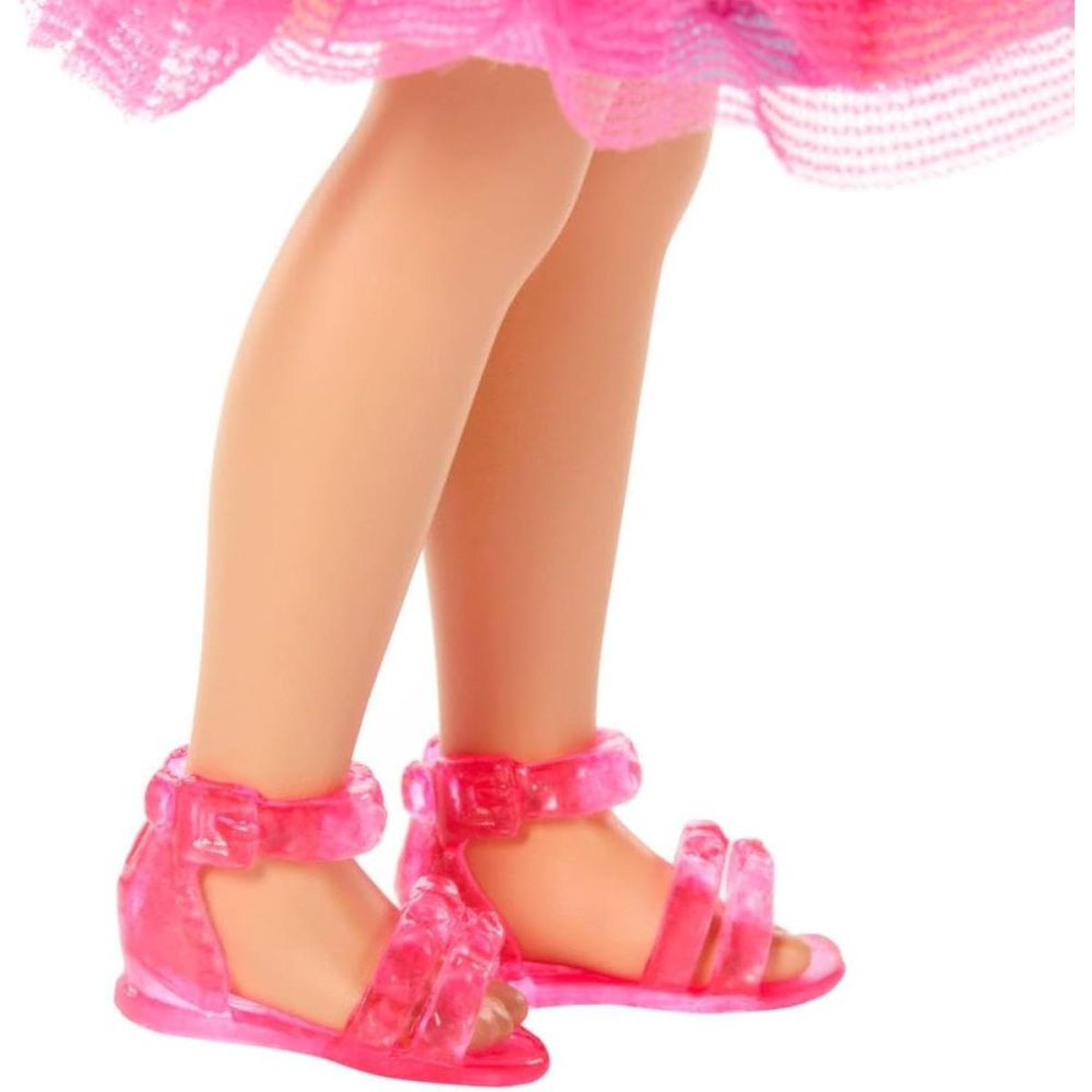 Set de joaca cu papusa Barbie, Family&Friends, Club Chelsea Birthday, JJB37