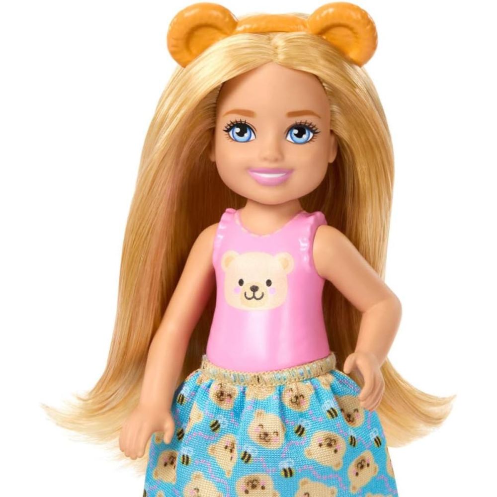 Set de joaca cu papusa Barbie, Family&Friends, Club Chelsea, Tea Party Picnic, JJB40